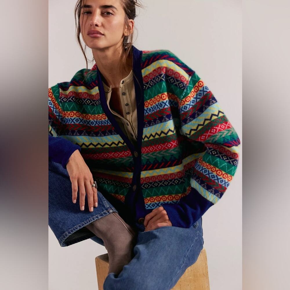 Free People Better Days Cashmere Cardigan